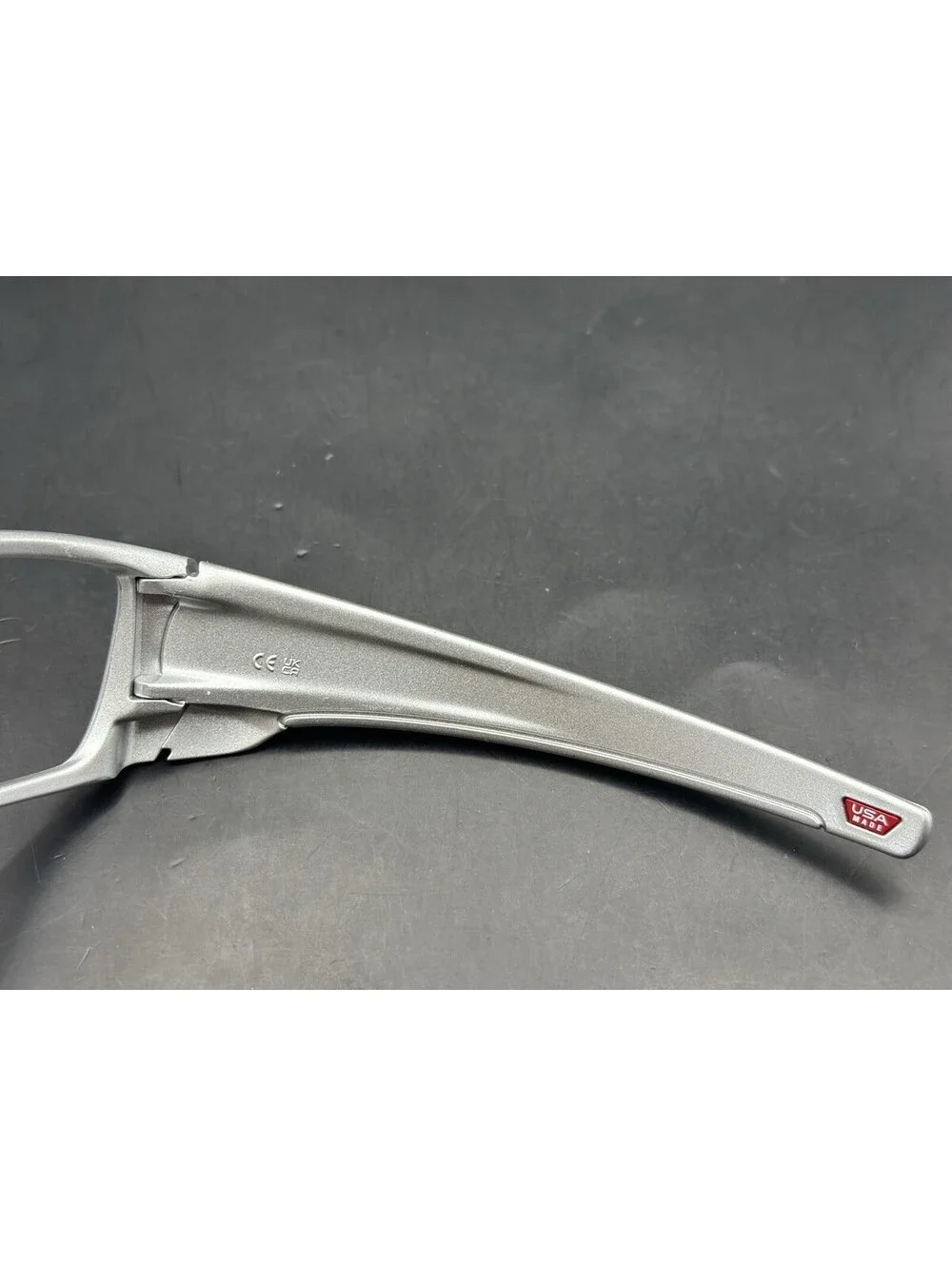 Oakley Fuel Cell X Silver Frame OO9096-M660 (Chrome Icons)